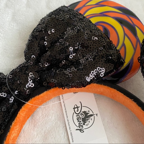 🍁🧡Minne Mouse Candy Swirl Halloween Ears 2020 - Picture 6 of 7